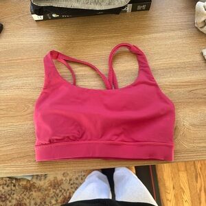 Lululemon Women's Pink Sports Bra